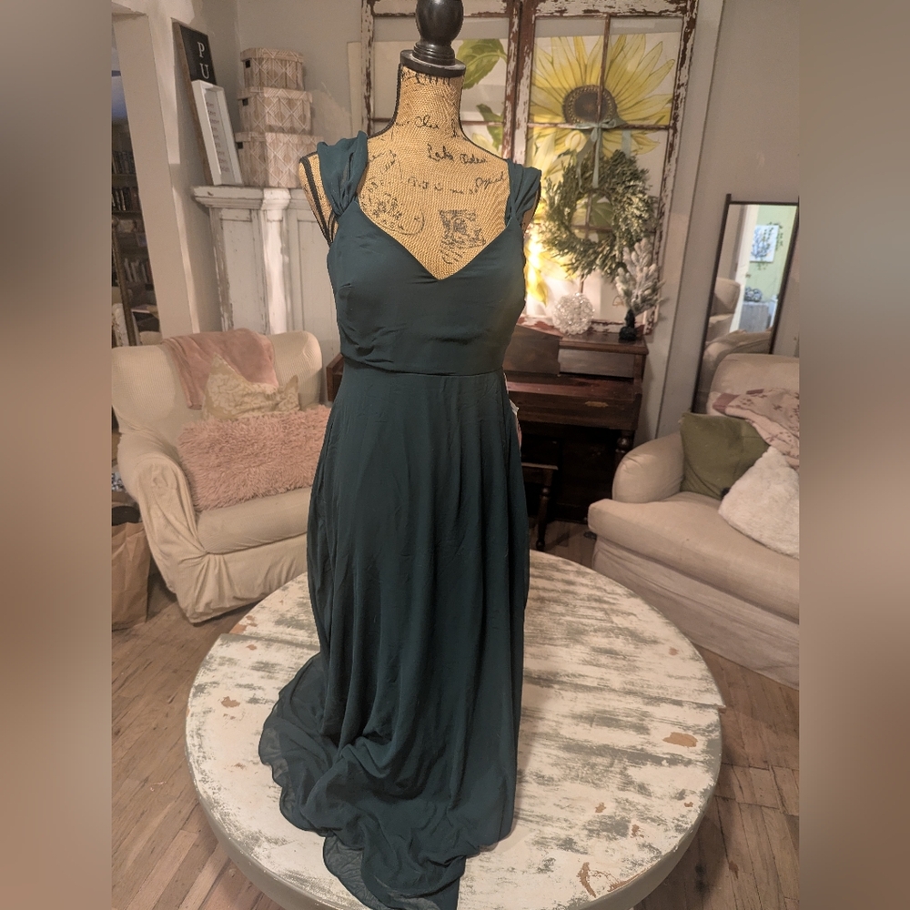 Birdy Grey Wicked Green Emerald Maxi Dress